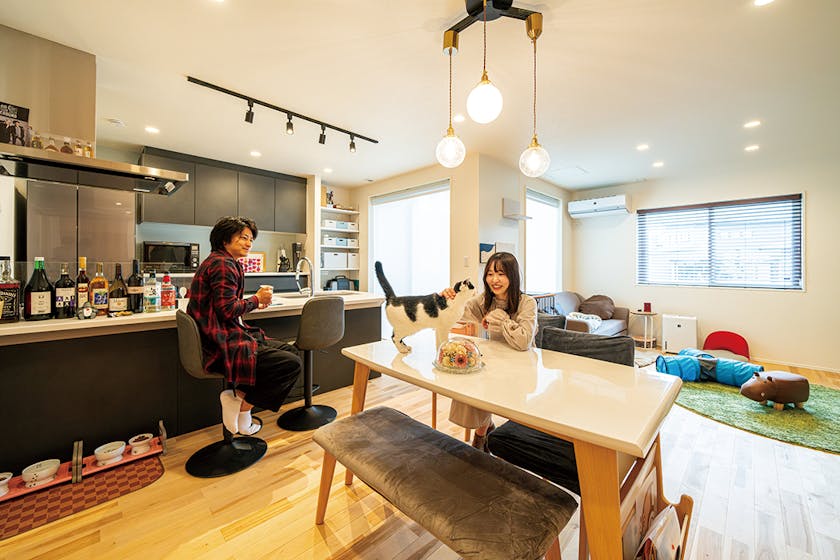 【石川】タカノホーム_ご夫婦と愛猫がのびのびと暮らせるお家