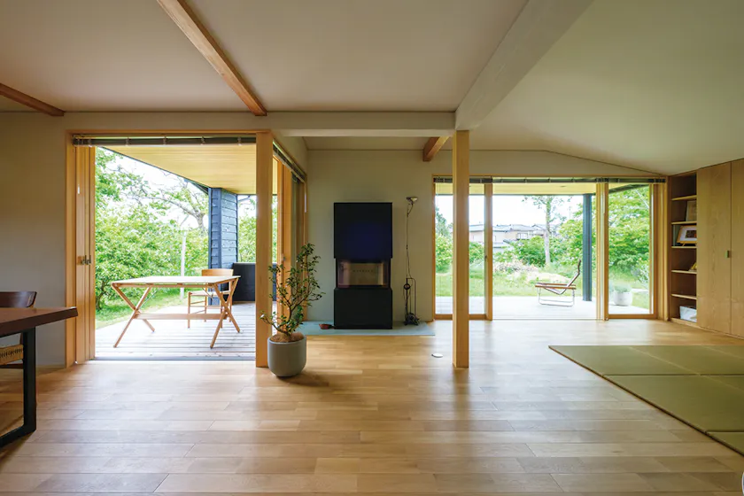 【石川】Kハウジング_元々あった自然をいかして季節の恵みを楽しむ暮らし