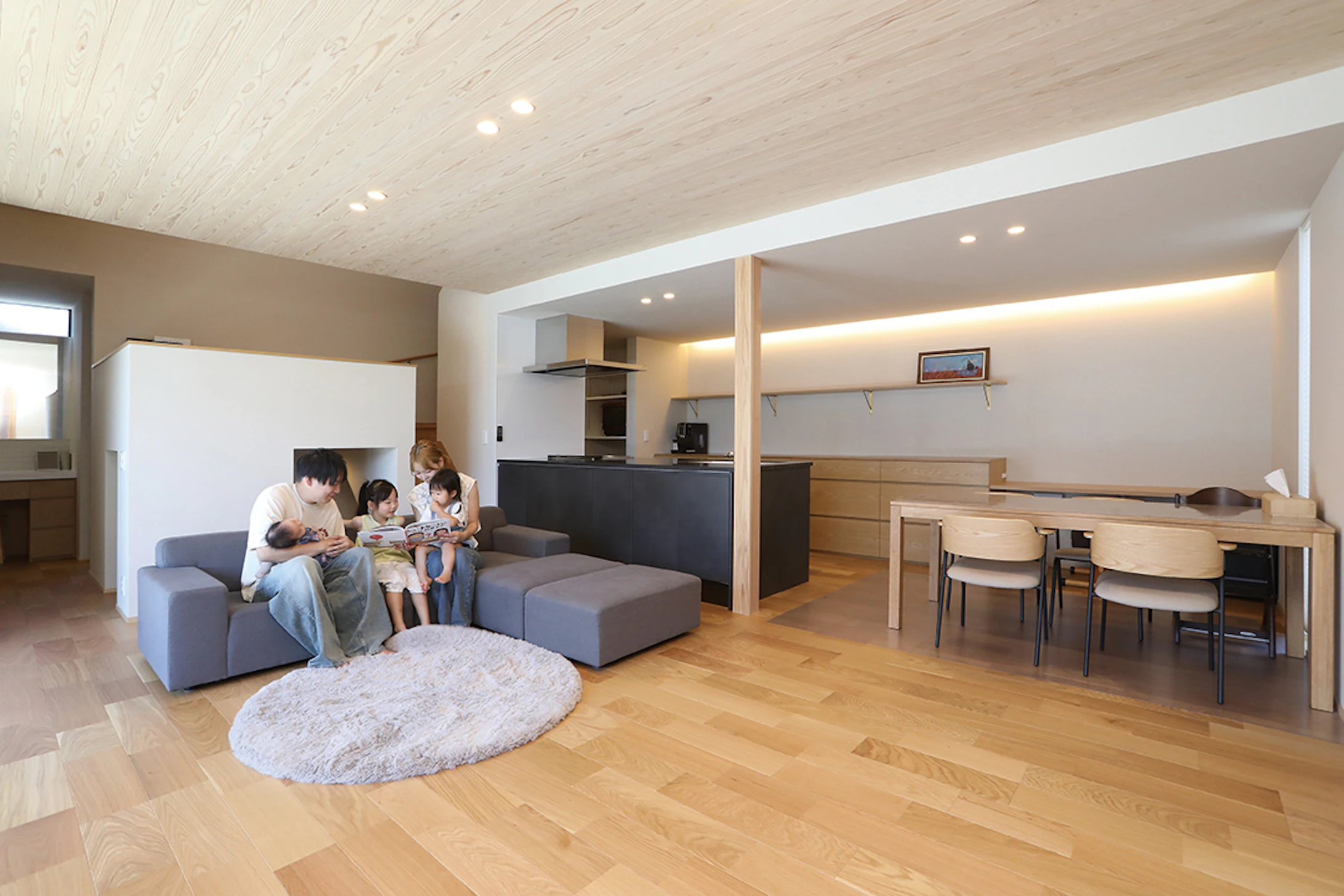 【福井】永森建設_家族の時間も一人の時間も楽しく過ごす