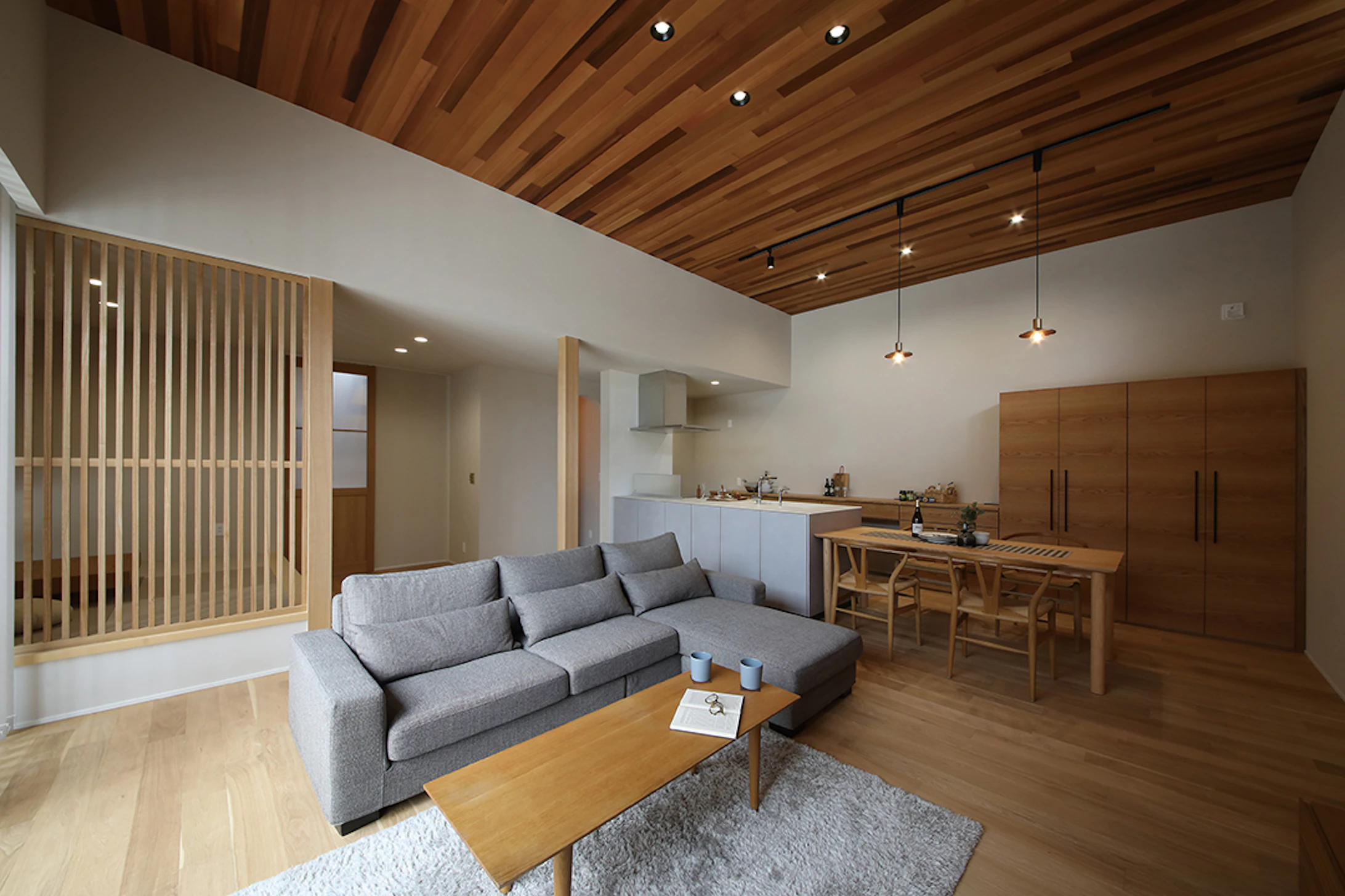 【富山】住空間_多くの要望をきれいにまとめて北欧＋和の上質な住まいに