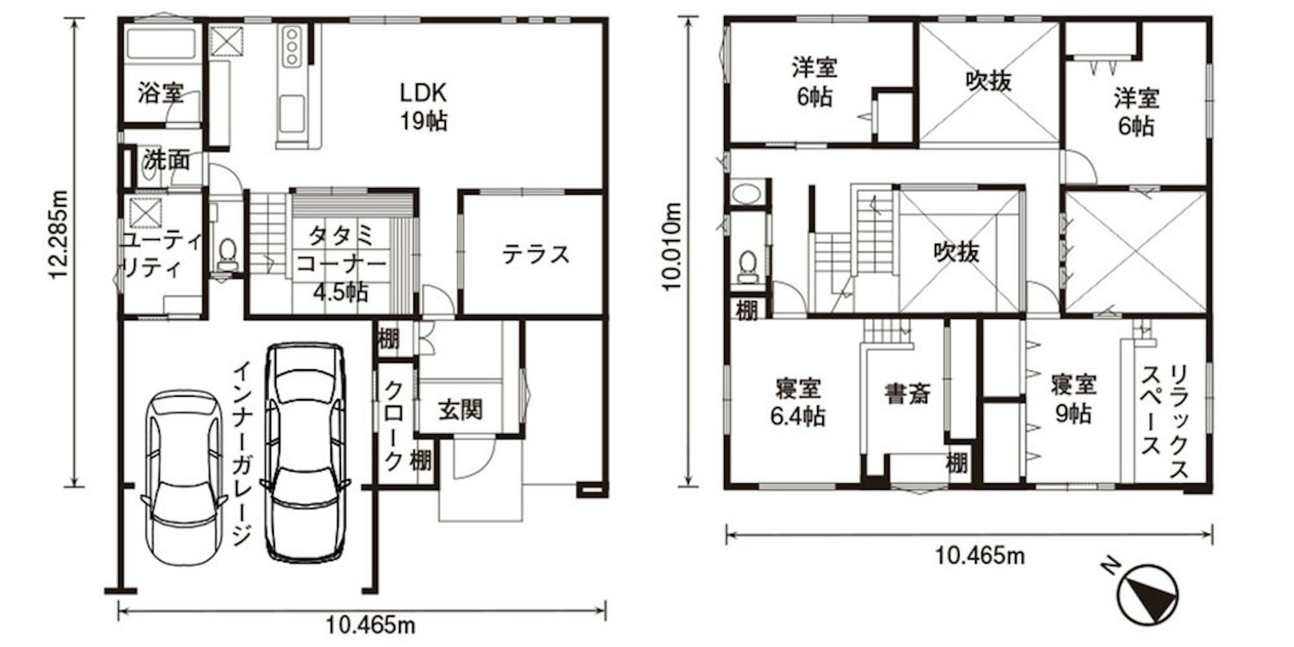 【富山】オスカーホーム_間取り図