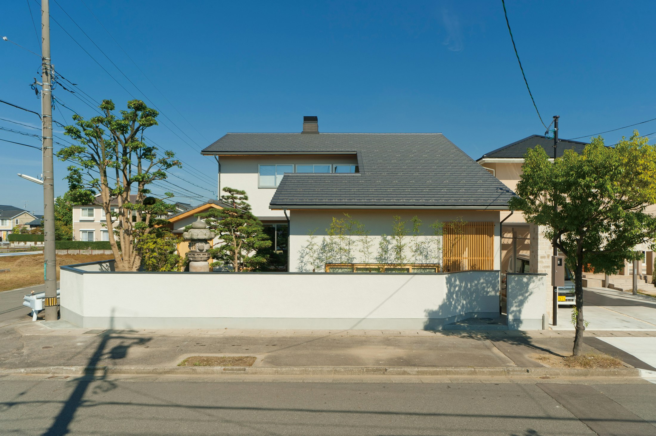 吹き抜けとコの字型の間取りが絆を深める いつまでも美しい住まい 永森建設株式会社 福井 福井市 家づくりナビ