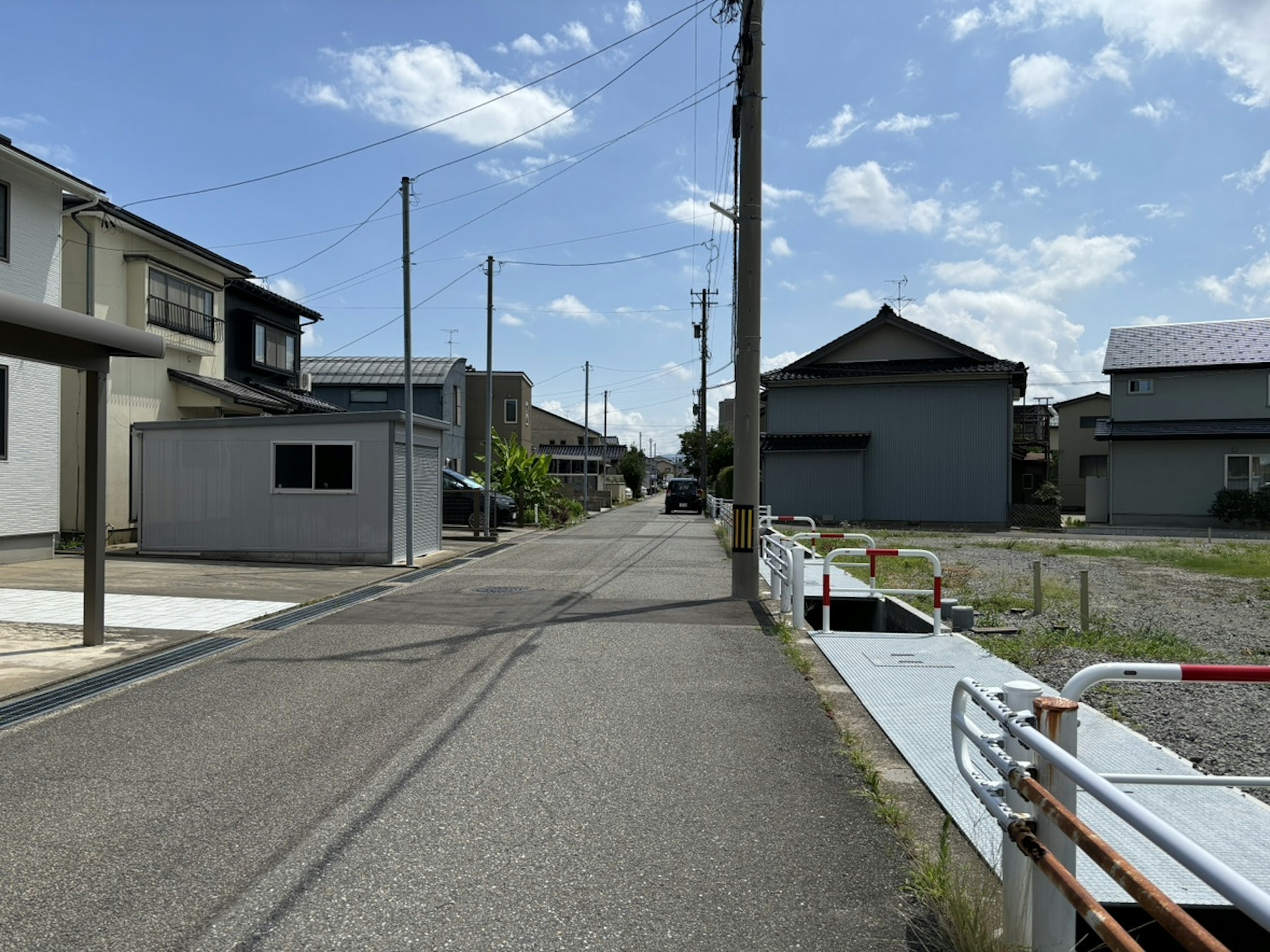 前面道路