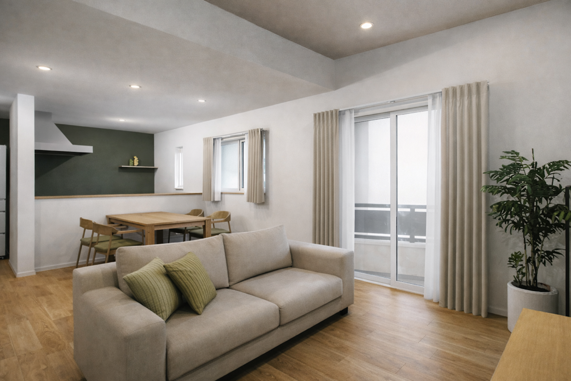 パースを基にAIで生成