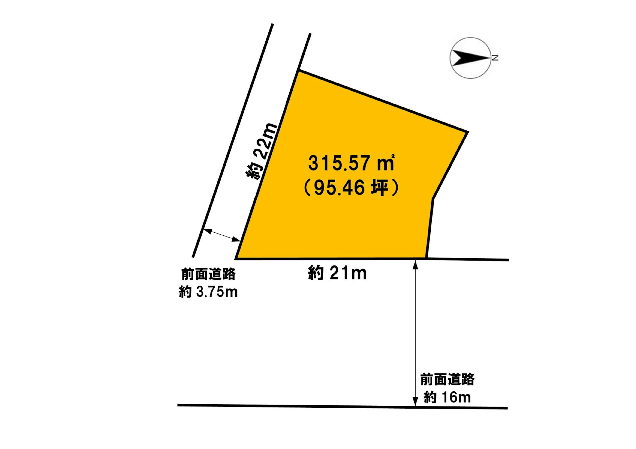 立山町前沢 売地