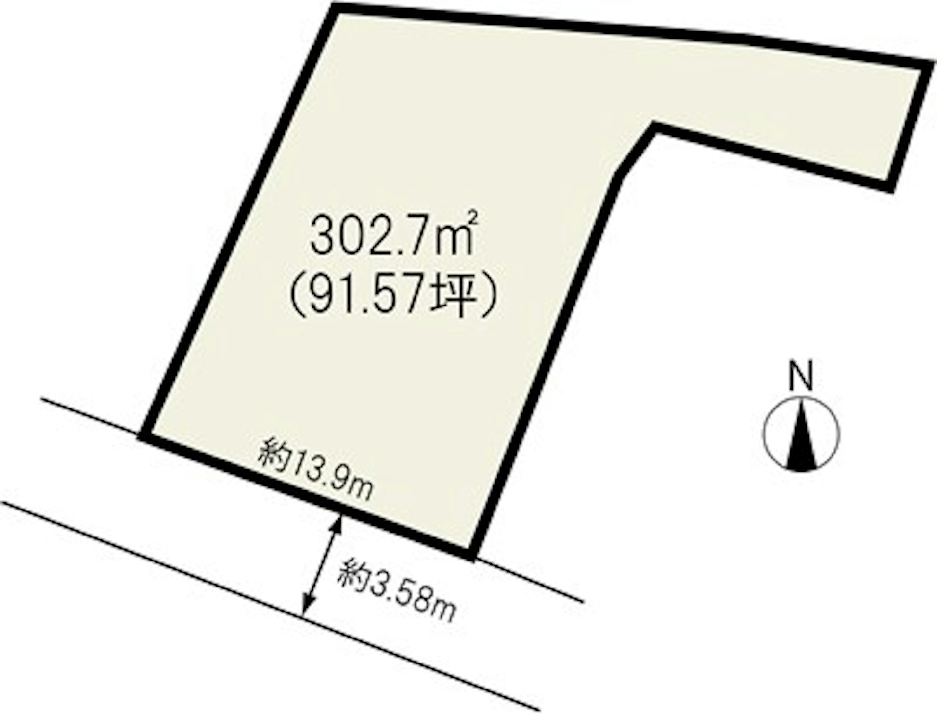 約91坪の広々とした土地で、理想の住まいを実現するチャンス！