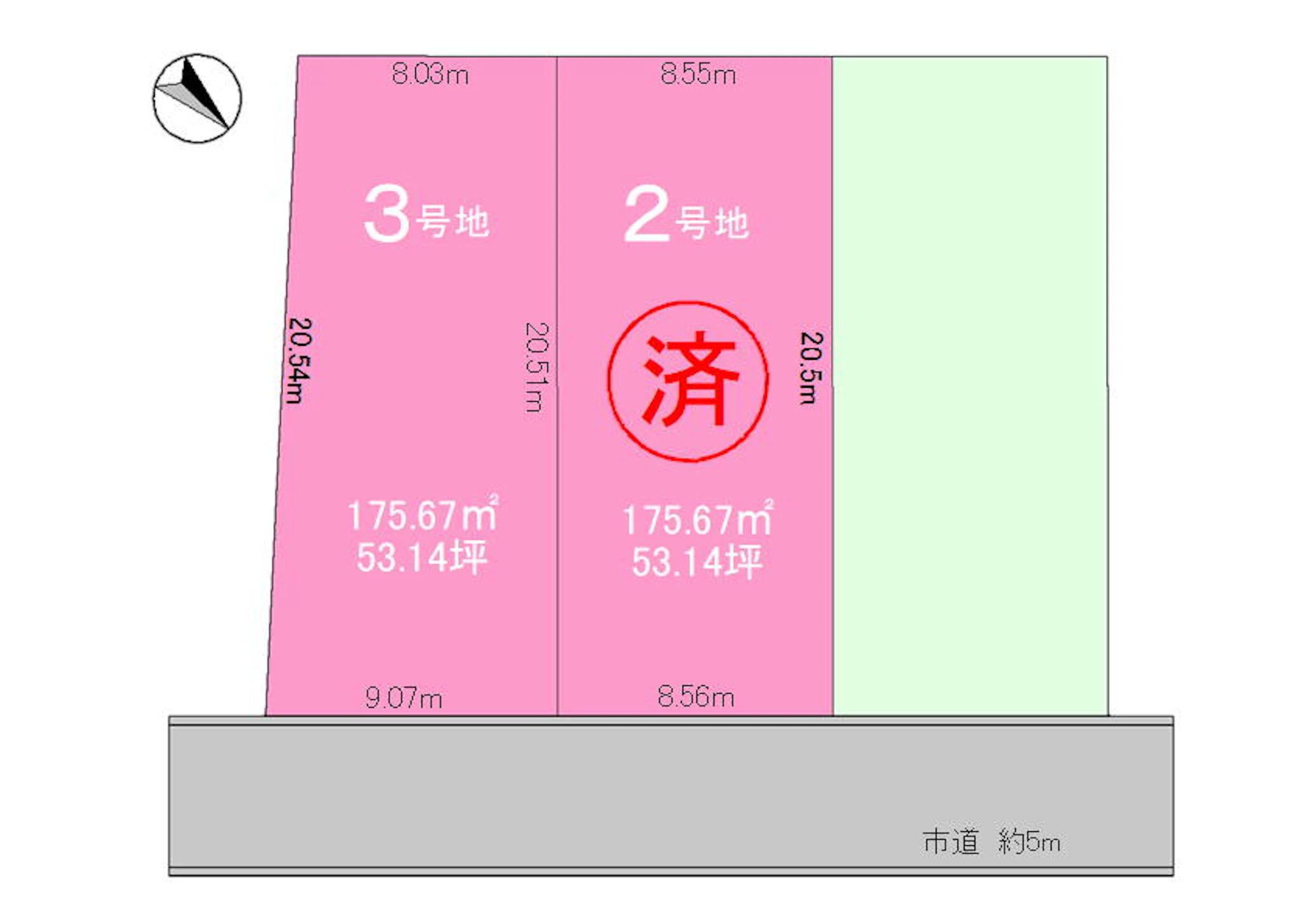 区画図