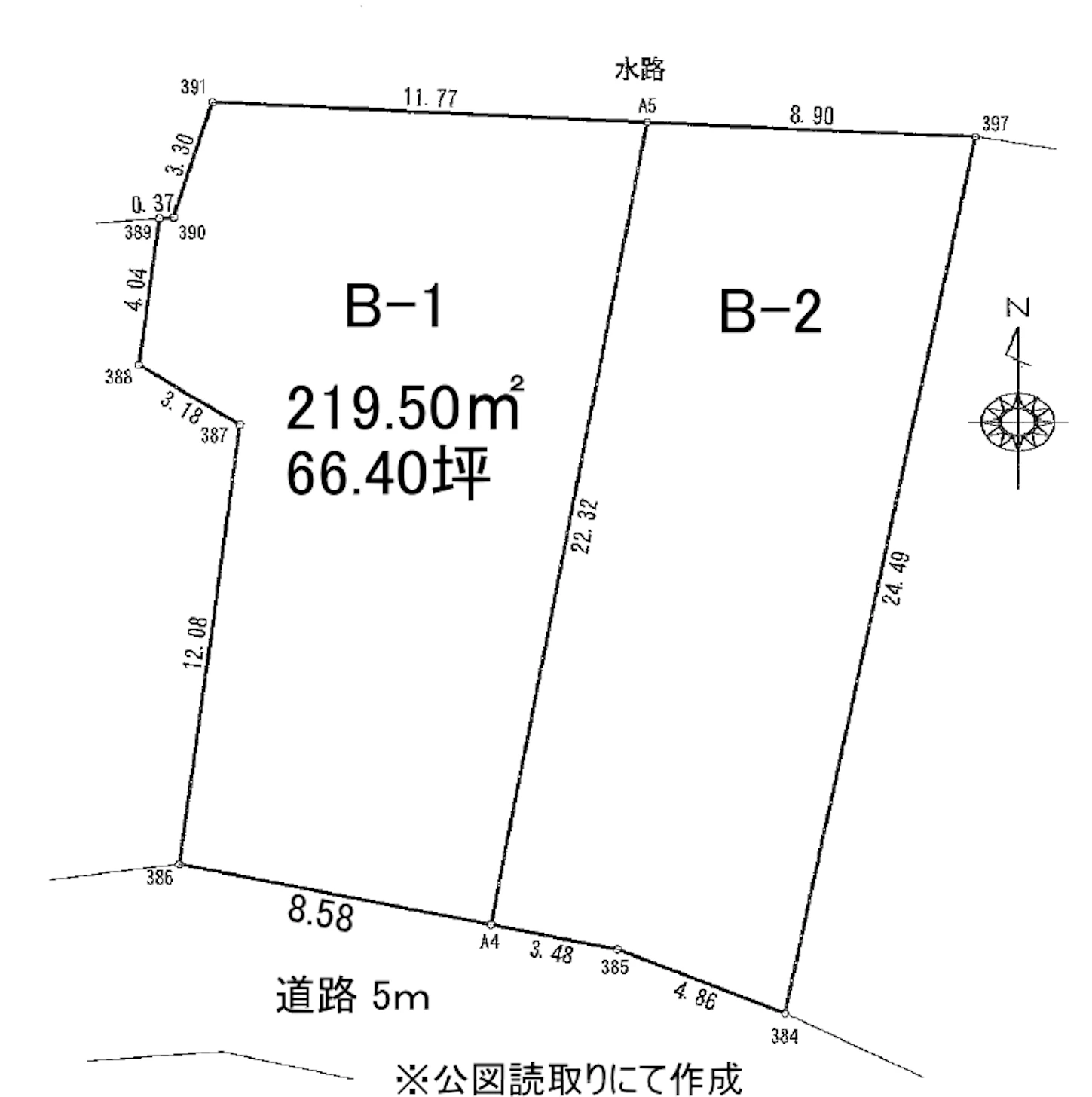 区画図
