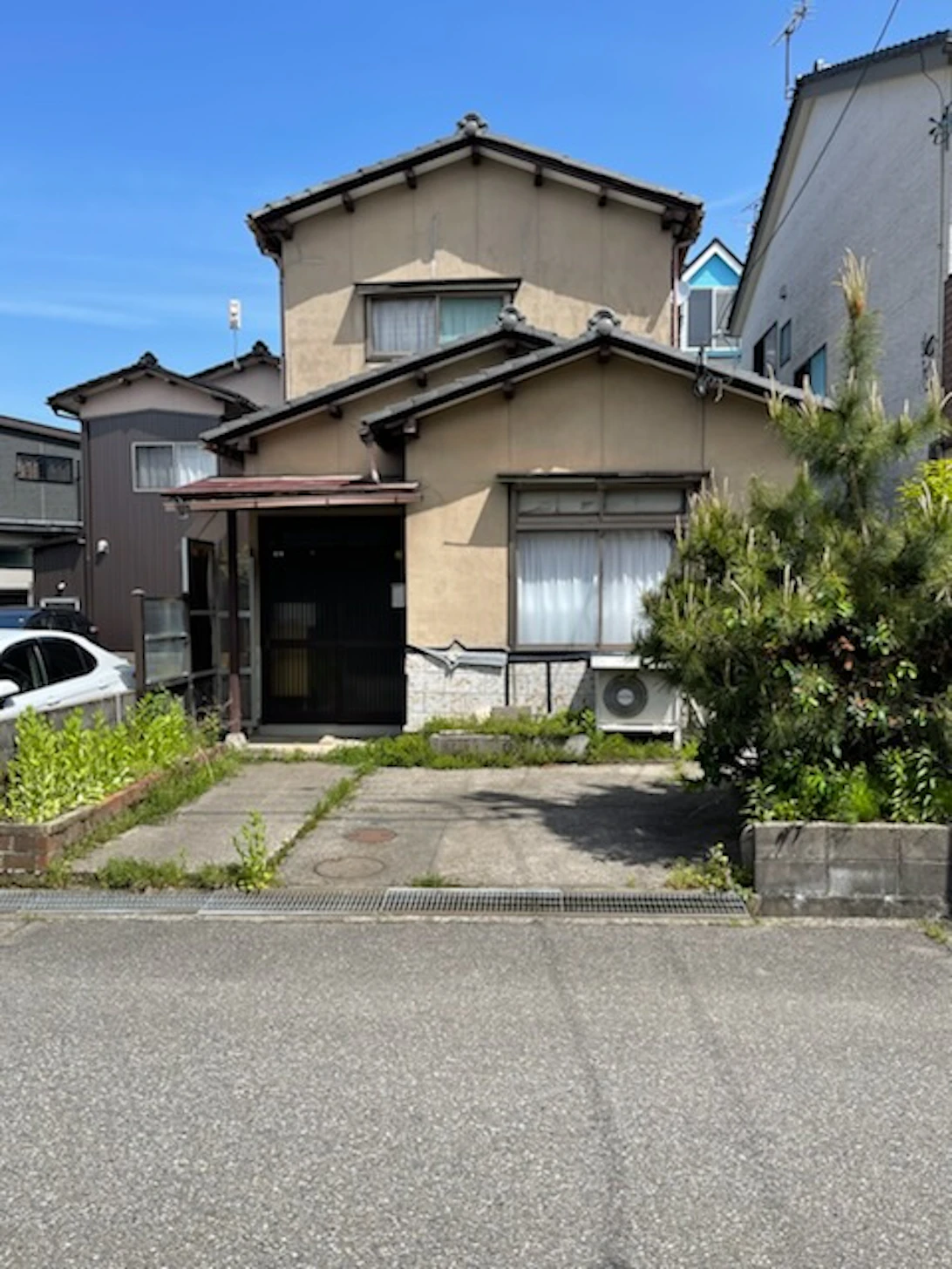 古家付き、南向き