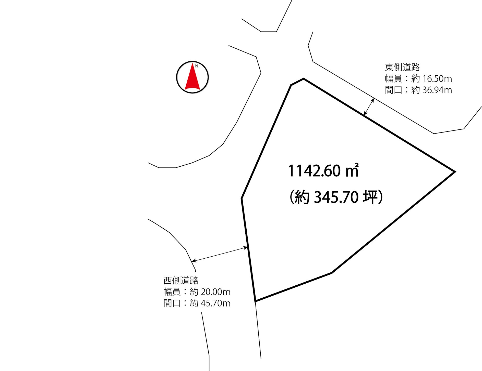 建築条件無し土地、土地も300坪以上あり活用方法は色々あります。