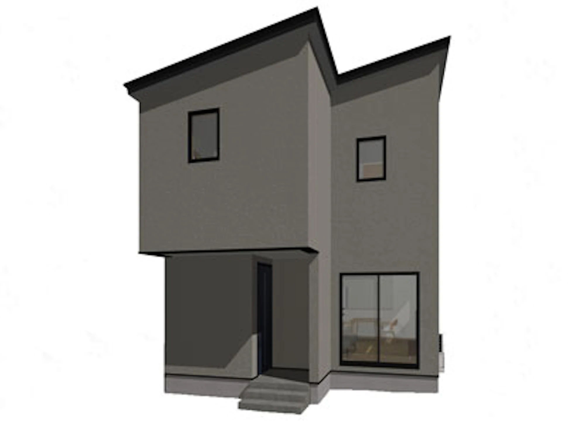 外観パースは完成イメージ図です